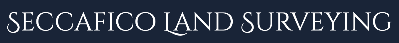 Seccafico Land Surveying title logo